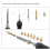 Heat Insert Nut Iron Tip Insert Internal Thread  M2-M8 Brass Hot Melt Insert Nut Insertion Kit with 100pcs M3 Nut 4