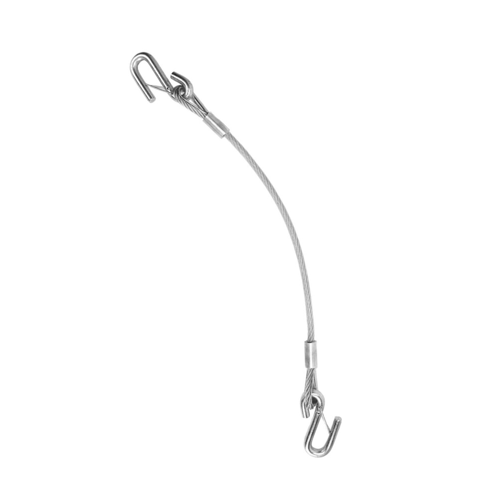 70Cm Galvanised Trailer Safety Chain 3500Lbs Load Towing Wire 8481376587098