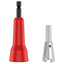 2Pcs Wire Twister Tool for Drill,Wire Twister,Wire Twisting Tool,Spin Twisting Wire Connector Socket with 1/4inch Chuck