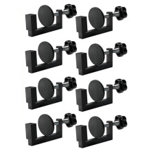 8 Clips G, Clips Ajustables para Muebles de Patio, Abrazaderas para Muebles de Ratán para Sofás de Exterior, Abrazaderas de Ratán, Sujetadores para