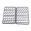 Foldable Quick-Dry Mat for Kitchen Countertop Silicon Coated Protect Tableware, Super Absorbent Anti-Slip 5