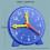 4 Inch Student Learning Clock  Model, Teacher Gear Clock 24 Hour School Learning Tools 6