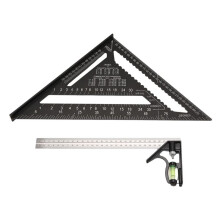 Escuadra de Viga de 12 Pulgadas y Escuadra Triangular Combinada, Escuadra de Carpintero, Escuadra de Marco para Carpintería, Diseño de Transportador