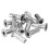 M5 Multi-Grip Rivet Nuts, 20Pcs Threaded Insert Nut 304 Stainless Steel  Nuts Construction Fasteners for Industrial 4