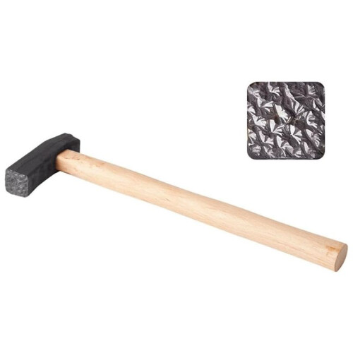 Texturing Hammer DIY Jewelry Making Tool Square- with Wood Handle Metal Pattern Designed Forming Tools No.2 1