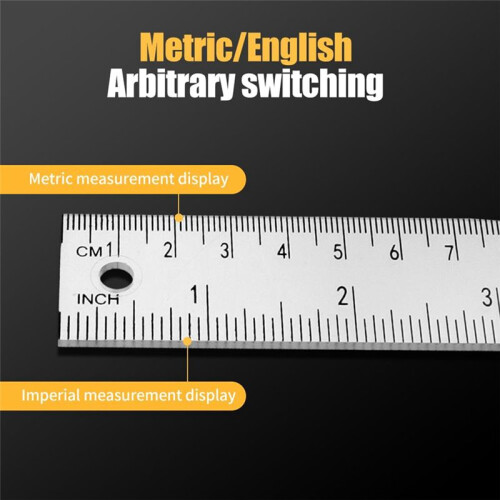 Digital Display Angle Ruler,2-In-1 Precision Ruler & Digital Angle Finder Protractor, (ABS-200MM) 2