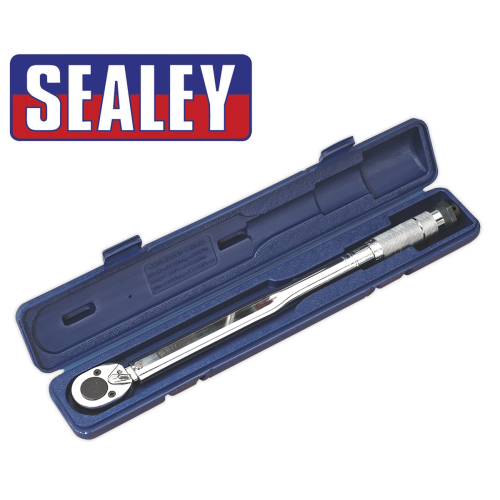 Sealey Sealey Ak224 Micrometer Torque Wrench 1/2Sq Drive