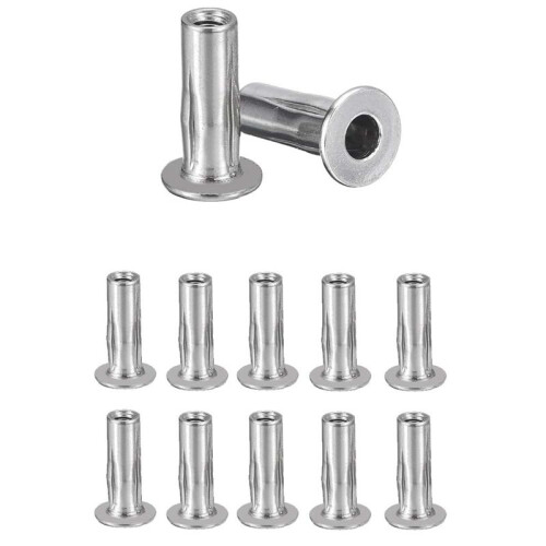 M5 Multi-Grip Rivet Nuts, 20Pcs Threaded Insert Nut 304 Stainless Steel  Nuts Construction Fasteners for Industrial 1