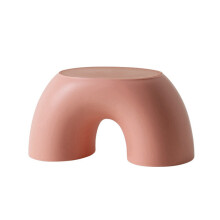 Stool Rainbow Shape Footstool Kids Step Stool for Living Room Indoor Furniture Children'S Stool Toy