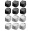 Cable Organizer Clips 12 Pcs Magnetic Cable Organizer Storage Holder with Strong Adhesive, Hide Phone Cable Keeper 1