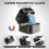 Cable Organizer Clips 12 Pcs Magnetic Cable Organizer Storage Holder with Strong Adhesive, Hide Phone Cable Keeper 4