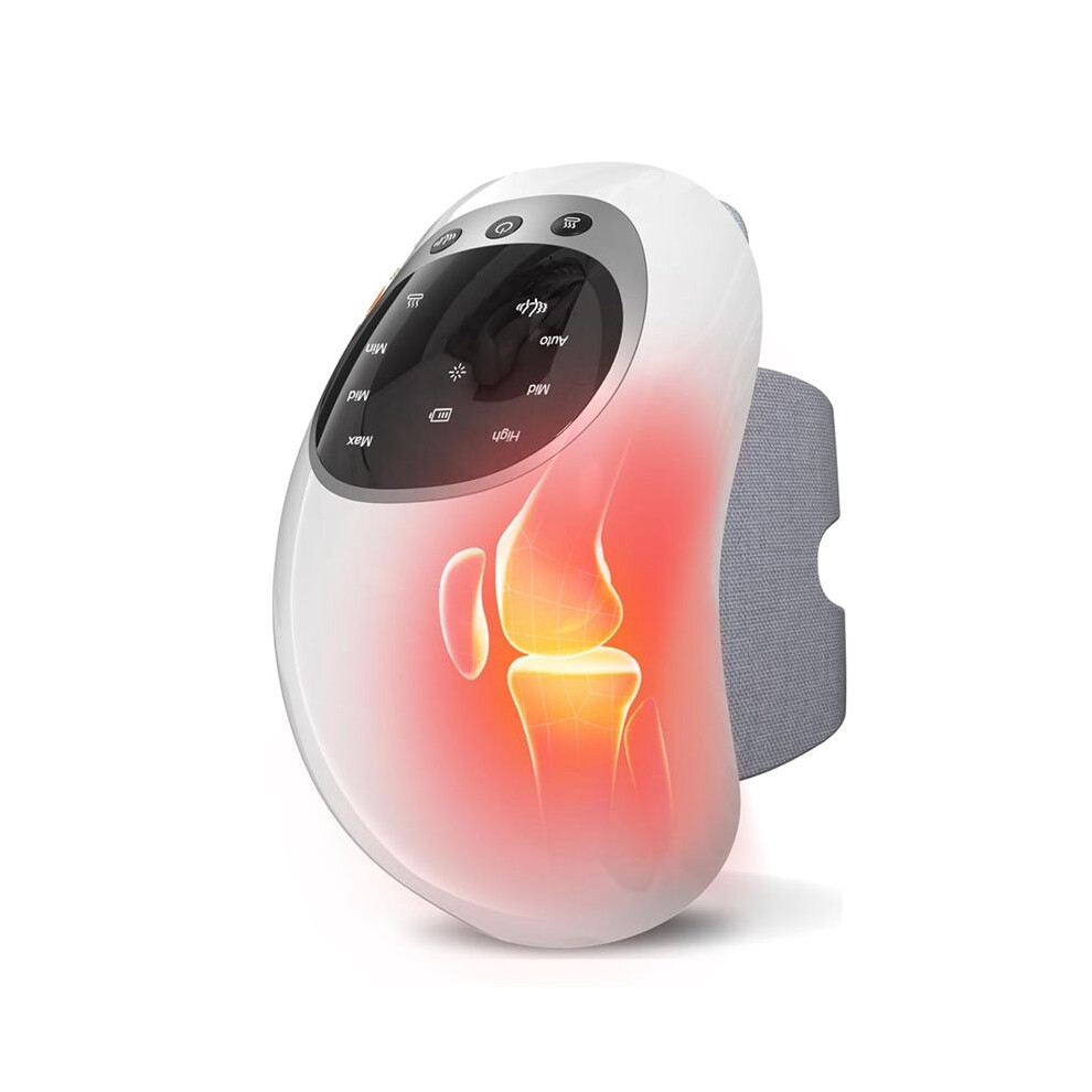 Exogio Cordless Knee Massager For Infrared Heat And Vibration Knee Pain Relief For Swelling Stiff Joints Stretched Ligament