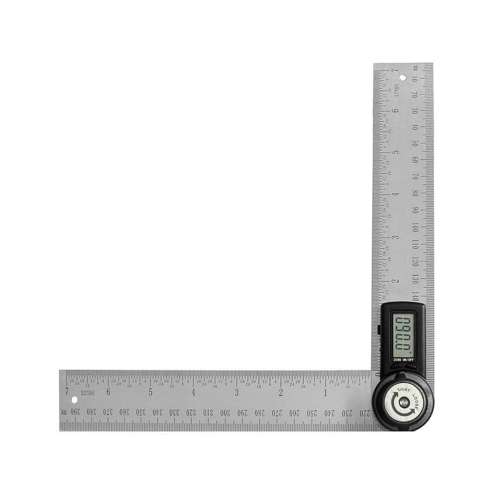 Digital Angle Finder Protractor Stainless Steel 7Inch 200Mm 4714158778815