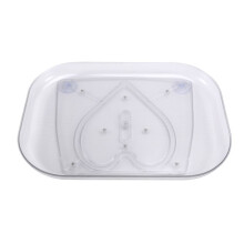 360 Rotating Lazy Susans for Refrigerator Rectangular Fridge Organizer Cabinet Tray Refrigerator Organizers and Storage