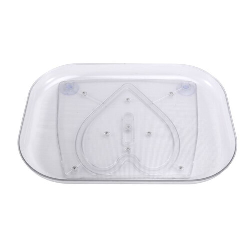 360 Rotating Lazy Susans for Refrigerator Rectangular Fridge Organizer Cabinet Tray Refrigerator Organizers and Storage