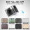 Cable Organizer Clips 12 Pcs Magnetic Cable Organizer Storage Holder with Strong Adhesive, Hide Phone Cable Keeper 5