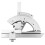 0-320 Degree Vernier Angle Ruler with Storage Box Protractor Woodworking Measuring Ruler 9