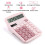12 Digits Electronic Calculator Solar Calculator Dual Power Calculator Office Financial Basic Desk Calculator- 3