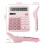 12 Digits Electronic Calculator Solar Calculator Dual Power Calculator Office Financial Basic Desk Calculator- 6