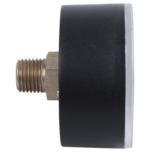 Round 0-180 psi 13mm 1/4BSP Diameter Dial Comparator Air Manometer, Black 2