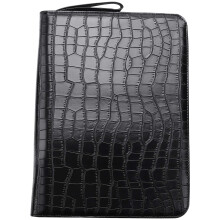 Astuccio Per Penne Stilografiche di  Capacità nel Pelle PU Colore Nero 48 Slot Per Astuccio