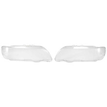 2 Stuks voor X5 E53 2000-2003 Auto Koplamp Lens Cover Vervanging Hoofd Licht Lamp Lampenkap Glas Shell ( + Rechts)