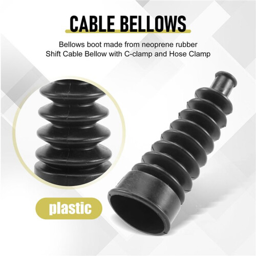 Shift Cable Bellows Kit For  Alpha , Bravo, R, Mr, #1 Replaces 74639A2 2