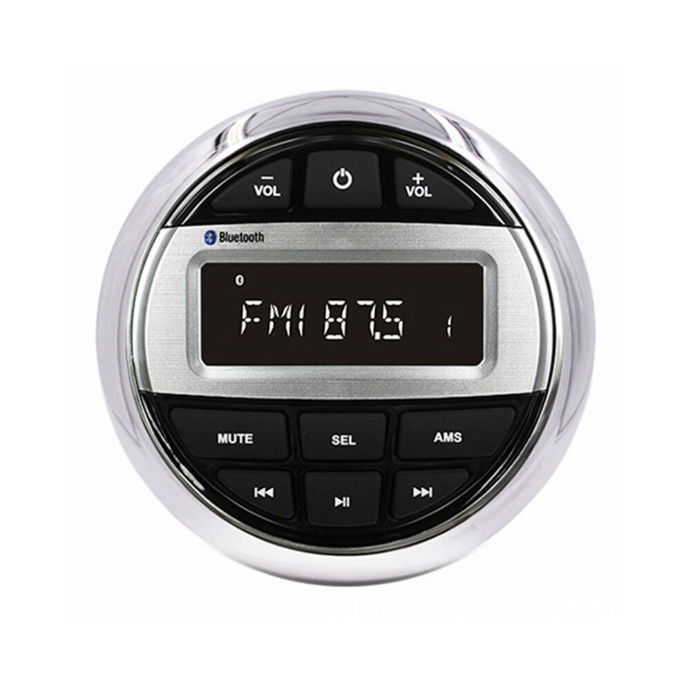 Marine Stereo Boat Radio Waterproof Fm Am Digital Media Audio Player For Yacht Gauge Atv Utv Cart Motorcycle 6032906931342