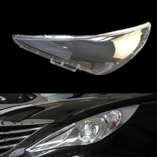 Headlight Lens for  Sonata 2011 2012 2013 2014  light lamp Cover Replacement Front Car Light Auto Shell Left 1