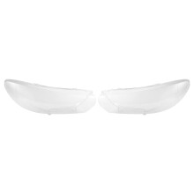 Pair(Left+Right)for 2008-2014 Car Headlight Lens Cover Replacement Transparent Lampshade Glass Shell