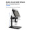 MicroscóPio Digital de 4,3 Polegadas MicroscóPio de Moeda 1000X MicroscóPio de VíDeo 960P para Soldagem de Adultos com 8 LED 4
