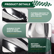 for 7 MK7 2014 2015 2016 2017 Car Headlight Cover Clear Lens Headlamp Lampshade Shell (Left Side)