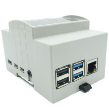 für Raspberry Pi 4 Modell B ABS GehäUse WeißEs GehäUse Schutz GehäUse für Raspberry Pi 4B