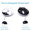 1 Pair Earphone Inner Shell Replacement for Beats 4