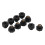 10PCS M6 Internal Thread Knob Screw Plastic Star  Clamping Knob Black M6 x 25 9
