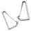 Car Protective Frame for  Noah/Voxy 80 Series Modified Rear Fog Lamp Decorative Bright Frame Silver 6