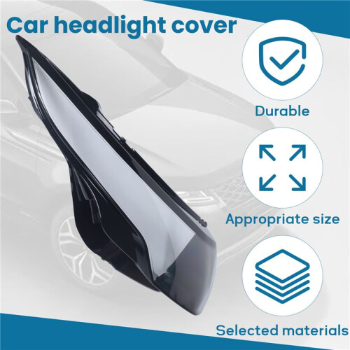 Car Front Headlight  Light Lamp Lens Shell Cover Replacement for   Evoque 2012-2015 Right 1