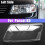 Left Side for  B5 Car Headlight Lens Cover  Light Lamp Lampshade Front Light Shell Cover 3