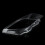 1Pair for  E63 E64 M6 2004-2010 Car Headlight Len Cover  Light Lamp Lampshade Replacement Front Light Auto Shell 8