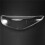 Left+Right for  IX35 2009 2010 2011 2012 Car Headlight Lens Cover  Light Lampshade Front Light Shell Cover 4