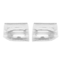 Para Pajero V31 V32 V33 Esquerda + Direita Shell Lâmpada Abajur Tampa Transparente da Lente Tampa Do Farol
