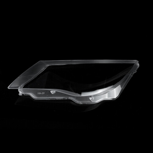 1Pair for  E63 E64 M6 2004-2010 Car Headlight Len Cover  Light Lamp Lampshade Replacement Front Light Auto Shell 2