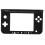 Middle Frame Replacement Housing Cover Case Bottom Console Cover for  3Ds Xl/Ll Game Console Case Black 2
