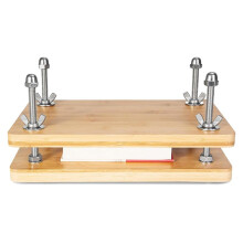 Book Press Bookbinding, Wooden Bamboo Book Press, Portable Book Binding Press Kits for Bookbinding Supplies
