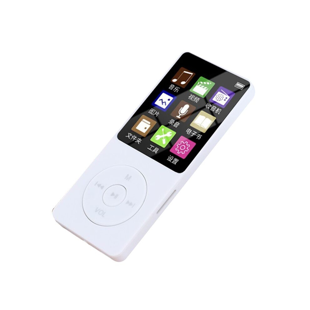 Mp4 Mp3 Player 160X120px Walkman Student 1.8 Inches Screen 64G Plug Card Sports Music Player,A 6033909028183