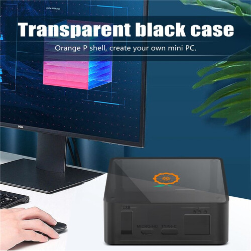 For Orange Pi Zero 2 ABS Black Case, Cannot Hold Expansion Board Together,Only the Development Board Can Be Installed 1
