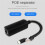 Splitter POE Gigabit 5V3A 1000Mbps Type-C Power Over Ethernet per  per  per Telecamera IP per Raspberry Pi 4 6