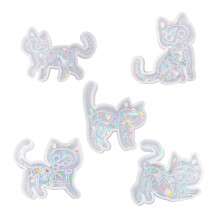 Cute Cat Holographic Molds Epoxy Resin Mold Handmade-set