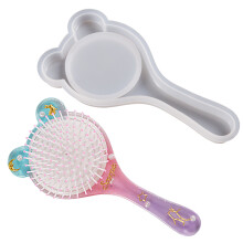 Moule en résine époxy pour brosse à cheveux, peigne fait à la-E