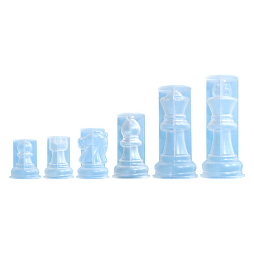 Schach-Silikonformen, Schachfiguren-Formen-Set,-A